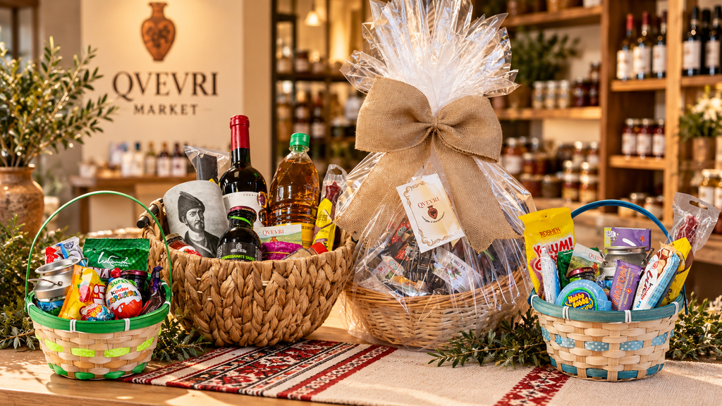 Curated Georgian and European specialty food and gift collection from Qvevri Market