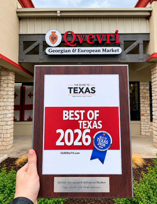 Qvevri Market Best of Texas 2026 Specialty Food & Drink Retailer winner