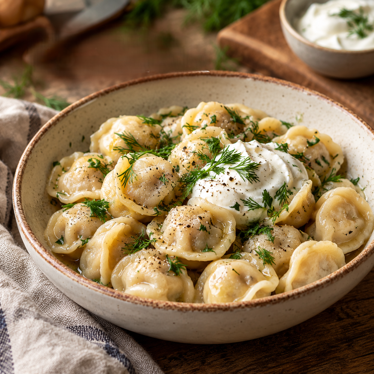 Mini Dumplings: Pork & Beef Pelmeni
