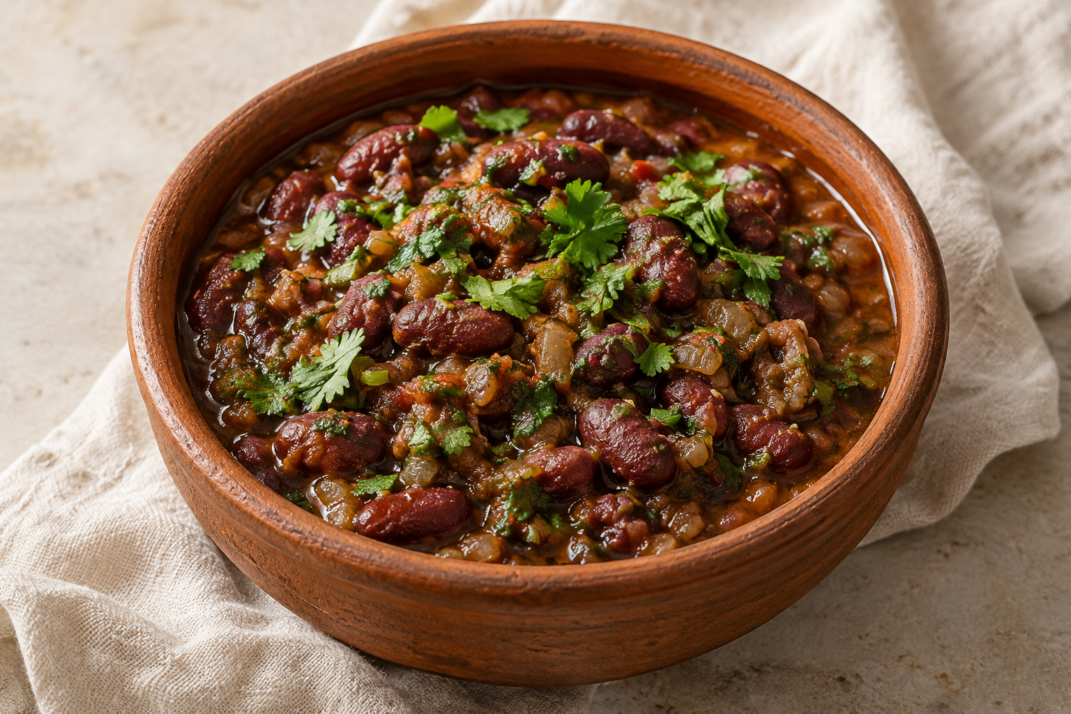 Lobio — (Georgian Spiced Red Beans)